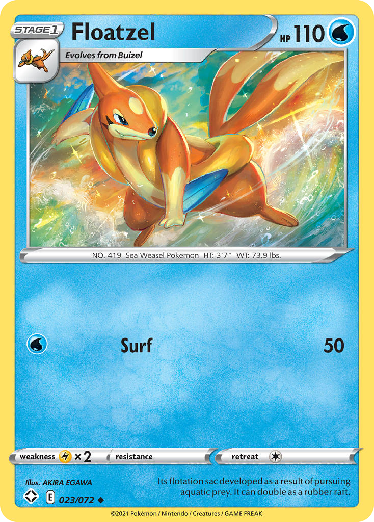 Floatzel – Shining Fates