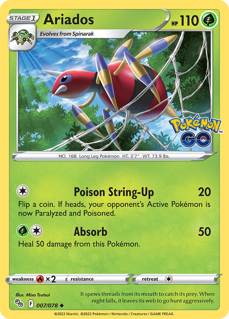 Ariados – Pokémon GO
