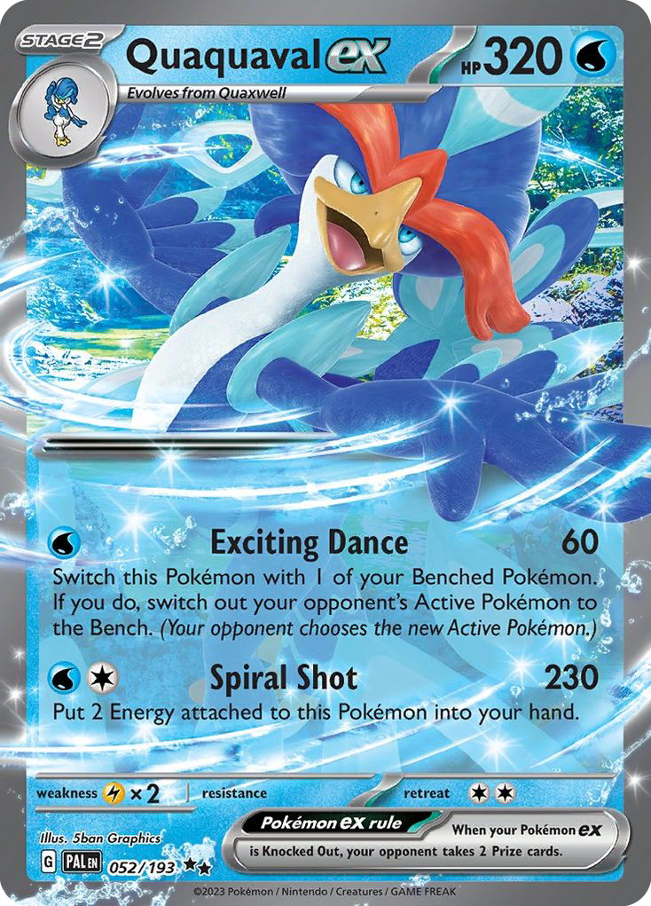Quaquaval ex – Paldea Evolved