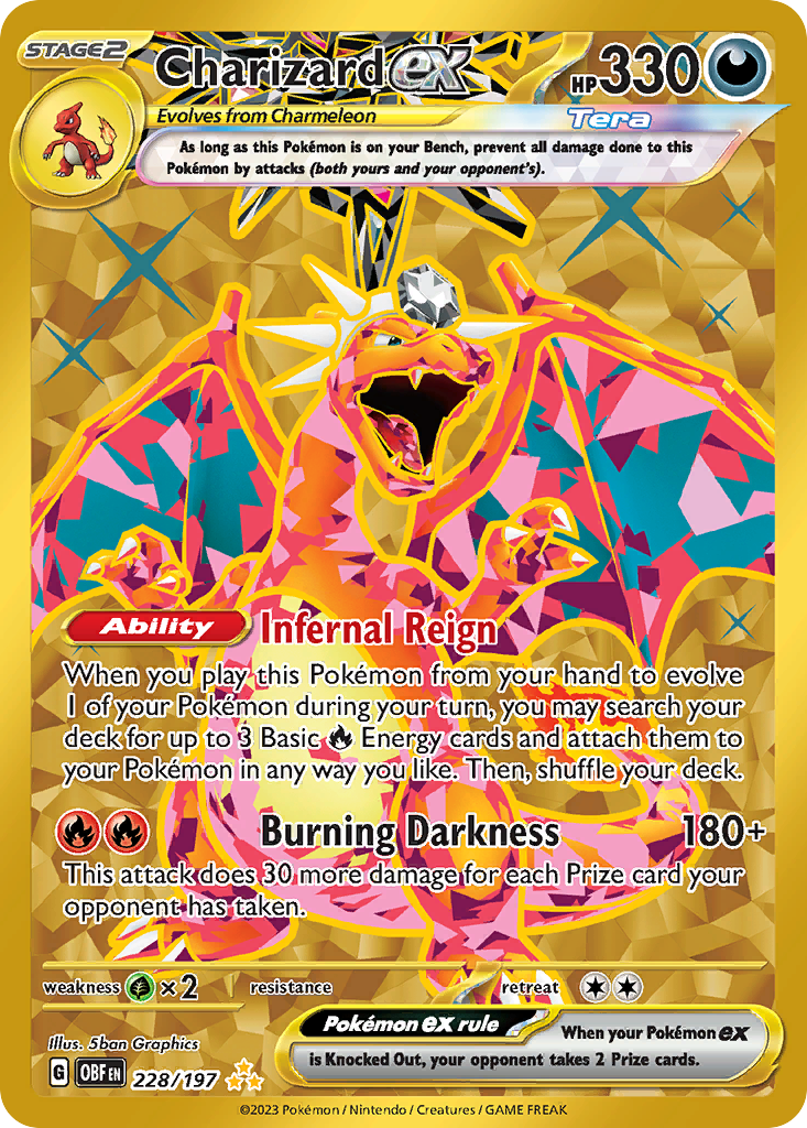Charizard ex – Obsidian Flames