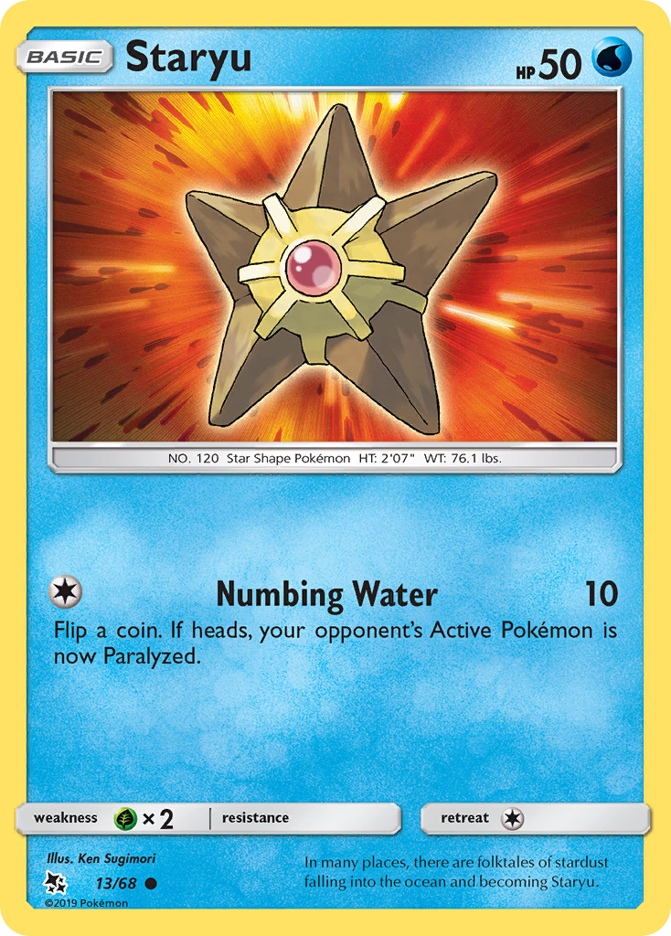 Staryu – Hidden Fates