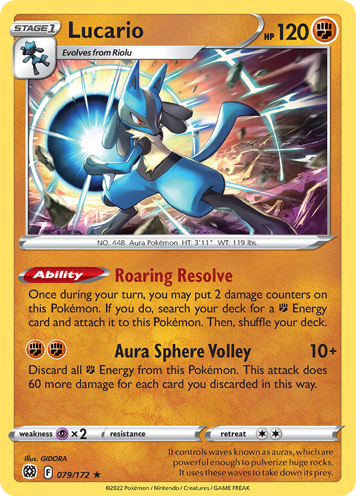Lucario – Brilliant Stars