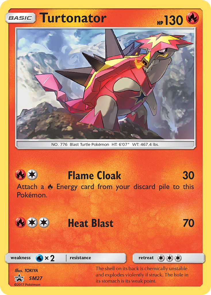 Turtonator – SM Black Star Promos