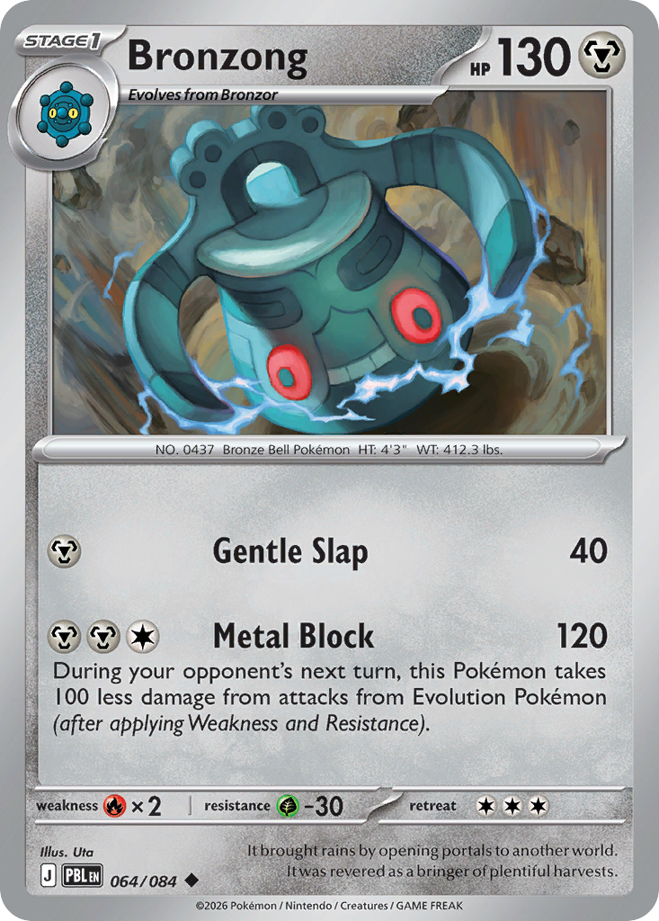 Bronzong – Pitch Black