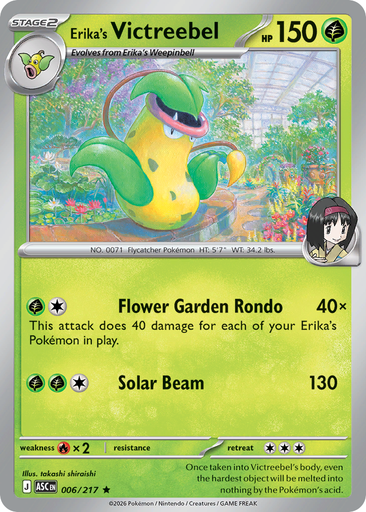 Erika's Victreebel – Ascended Heroes