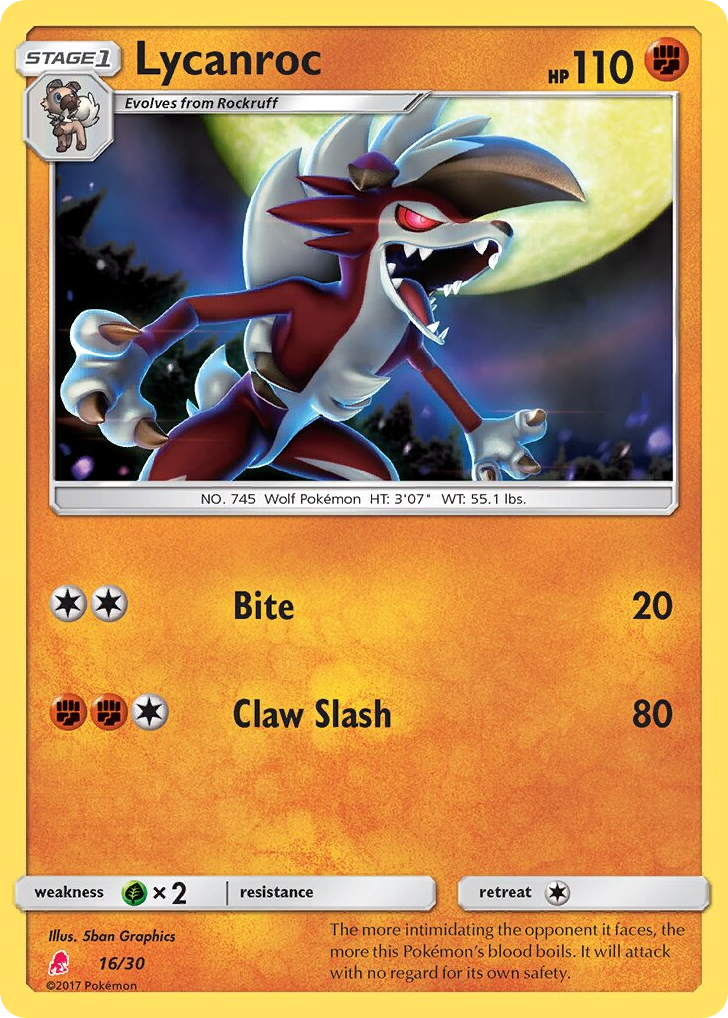 Lycanroc – SM Trainer Kit Lycanroc