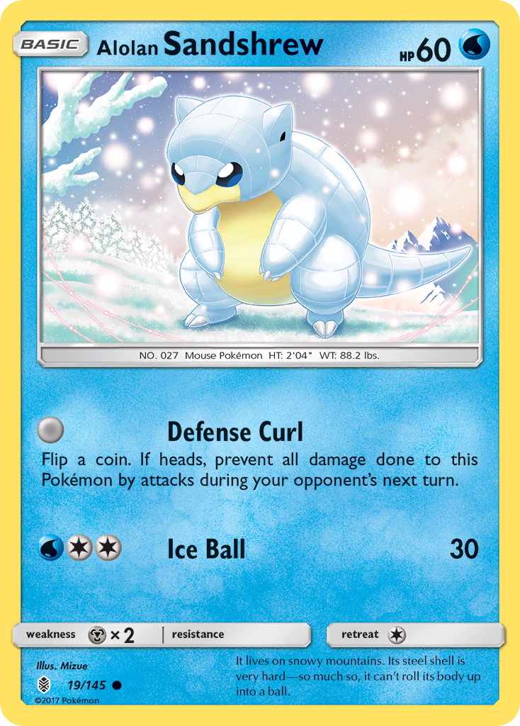 Alolan Sandshrew – Guardians Rising
