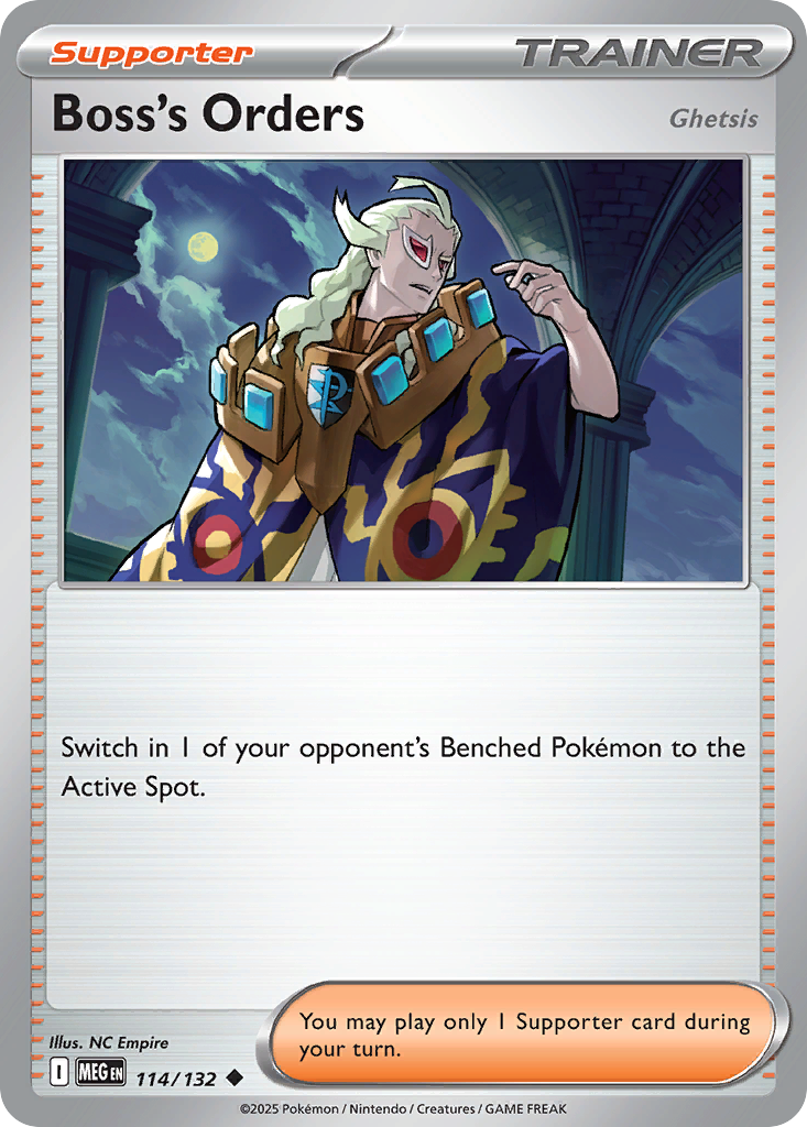 Boss's Orders – Mega Evolution