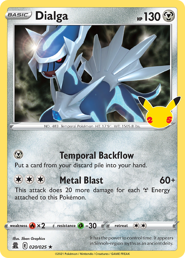 Dialga – Celebrations