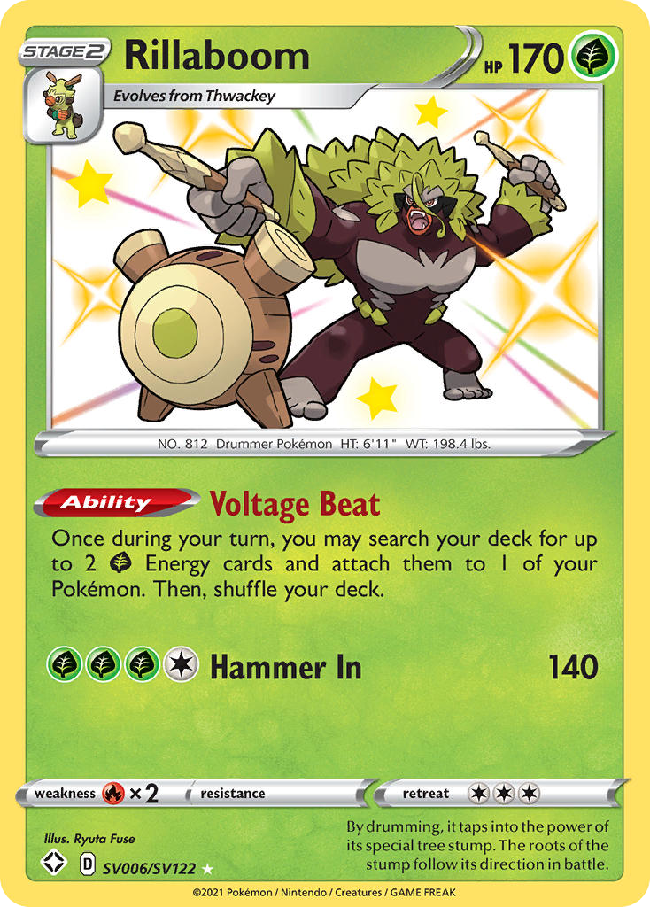 Rillaboom – Shining Fates Shiny Vault
