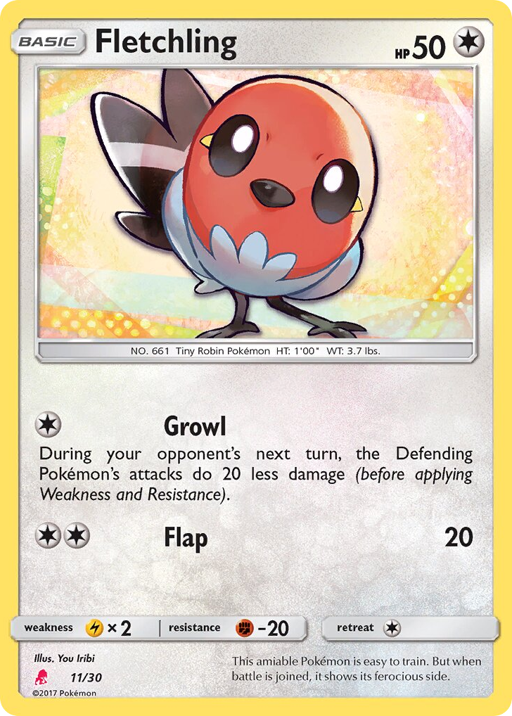 Fletchling – SM Trainer Kit Lycanroc
