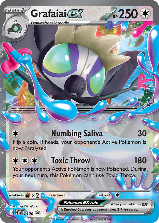 Grafaiai ex – Scarlet & Violet Black Star Promos
