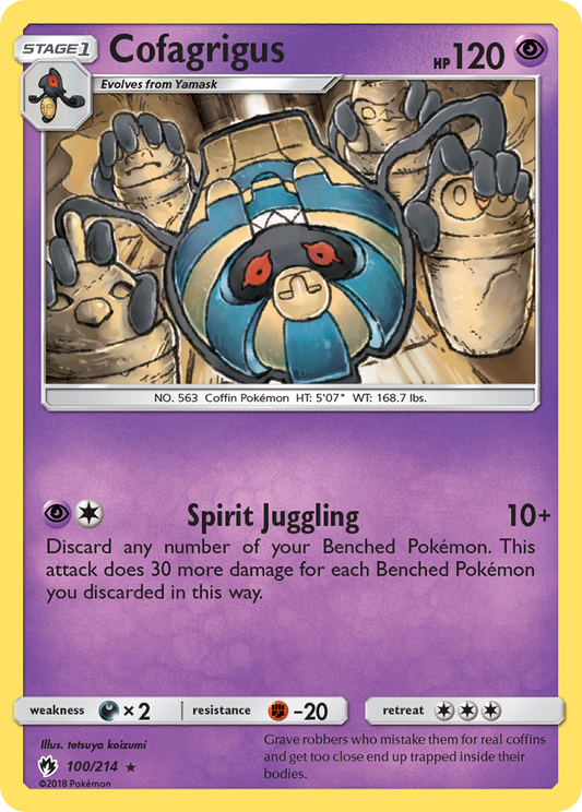 Cofagrigus – Lost Thunder