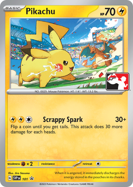 Pikachu – Scarlet & Violet Black Star Promos