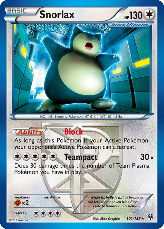 Snorlax – Plasma Storm