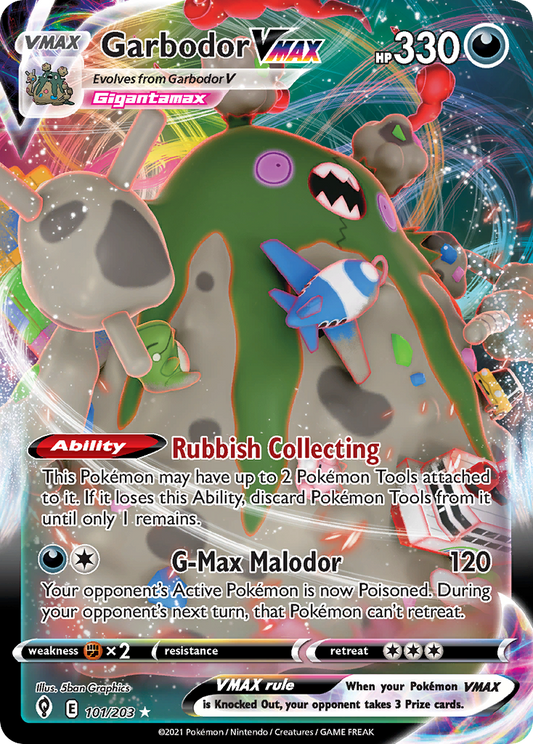 Garbodor VMAX – Evolving Skies