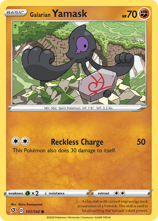 Galarian Yamask – Rebel Clash