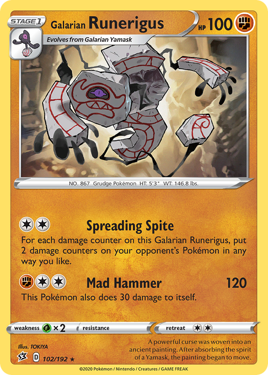 Galarian Runerigus – Rebel Clash