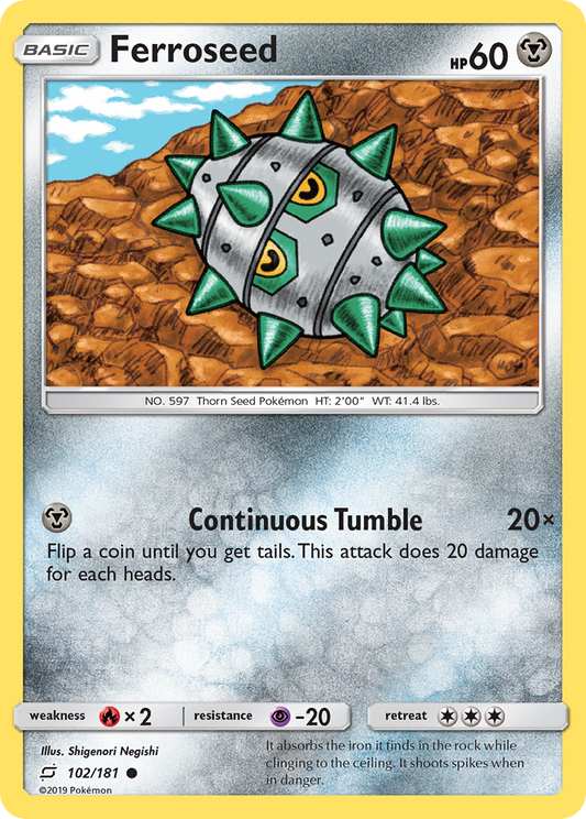 Ferroseed – Team Up