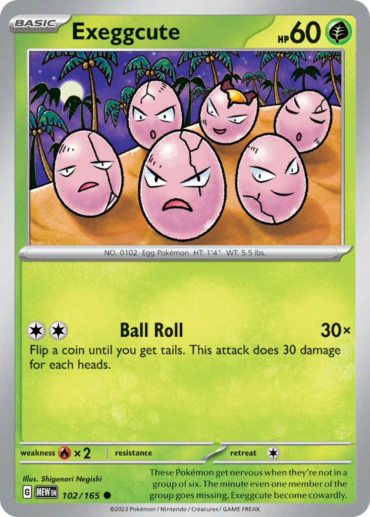 Exeggcute – 151