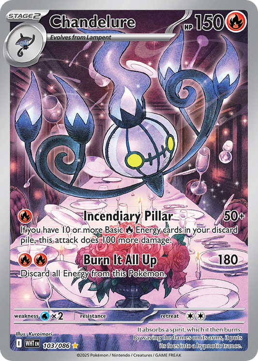 Chandelure – White Flare