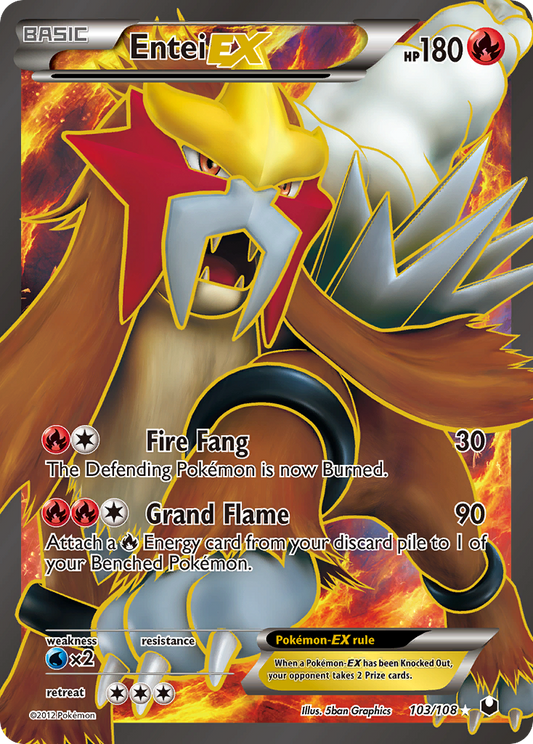 Entei-EX – Dark Explorers