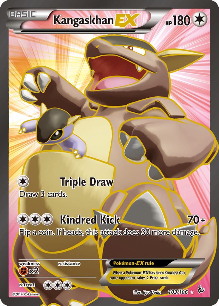 Kangaskhan-EX – Flashfire
