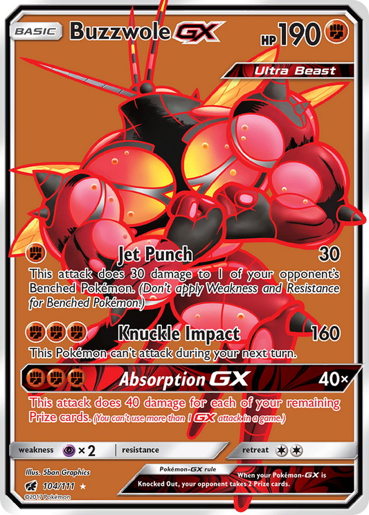 Buzzwole-GX – Crimson Invasion