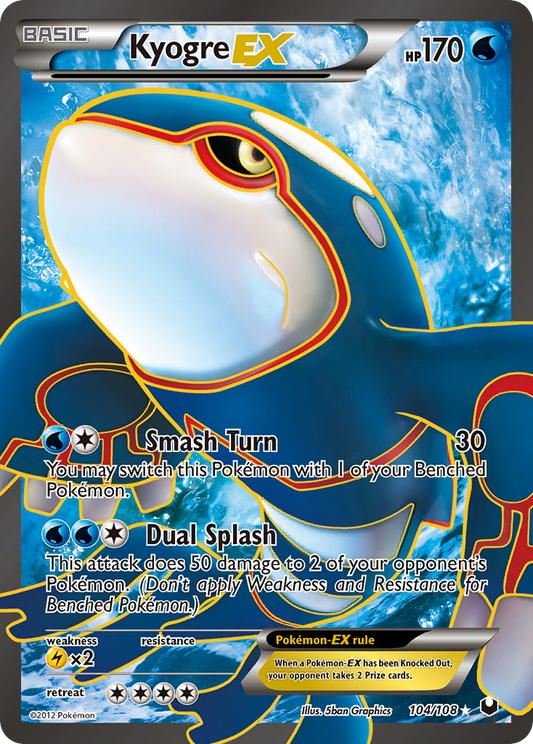 Kyogre-EX – Dark Explorers