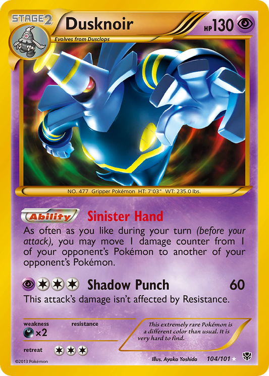 Dusknoir – Plasma Blast