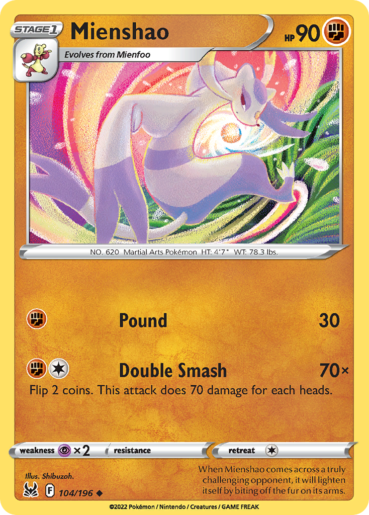 Mienshao – Lost Origin