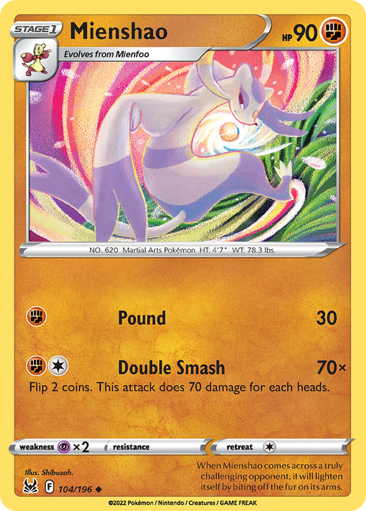 Mienshao – Lost Origin