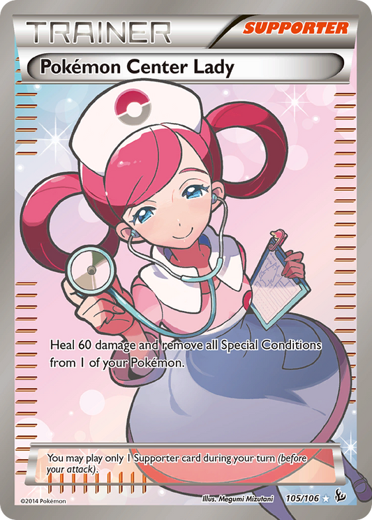 Pokémon Center Lady – Flashfire