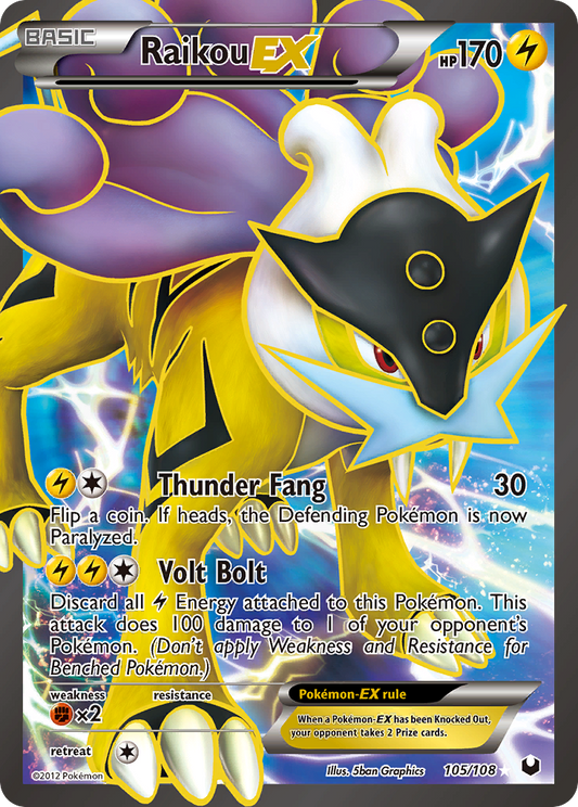 Raikou-EX – Dark Explorers