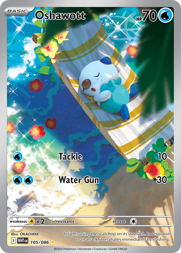 Oshawott – White Flare