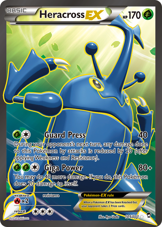 Heracross-EX – Furious Fists