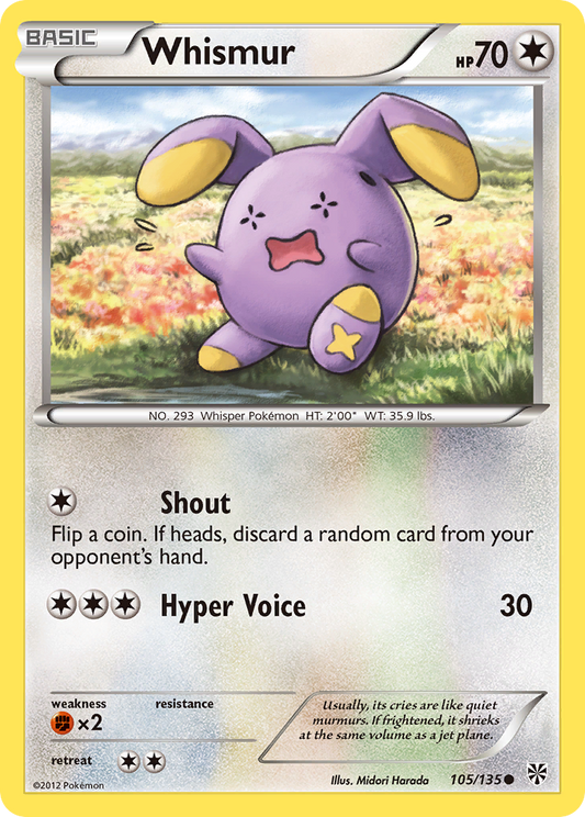 Whismur – Plasma Storm