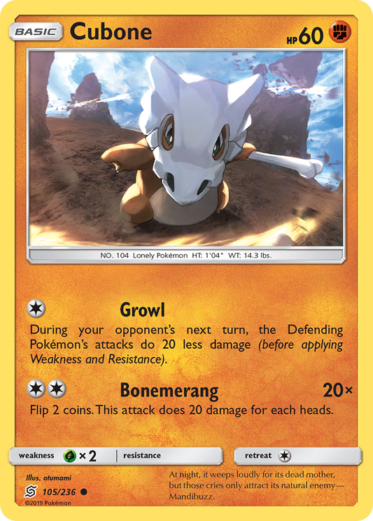 Cubone – Unified Minds