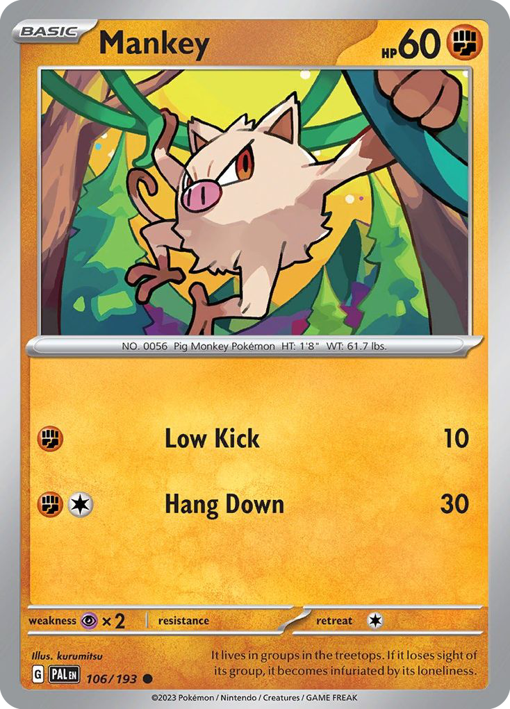 Mankey – Paldea Evolved
