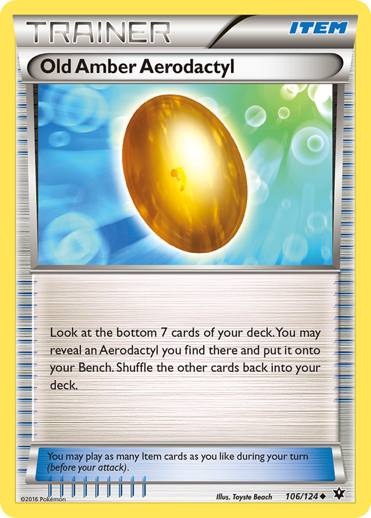 Old Amber Aerodactyl – Fates Collide