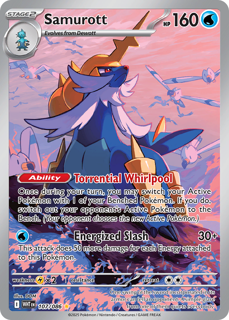Samurott – White Flare