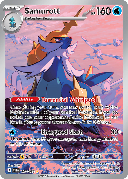 Samurott – White Flare