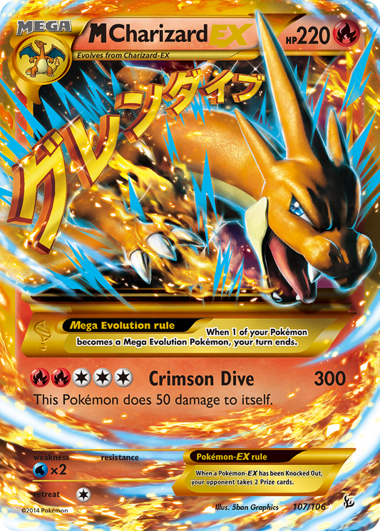 M Charizard-EX – Flashfire