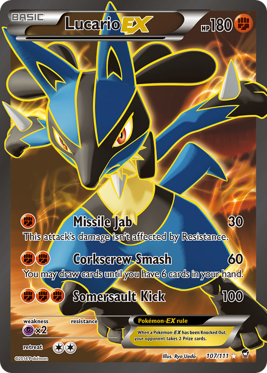 Lucario-EX – Furious Fists