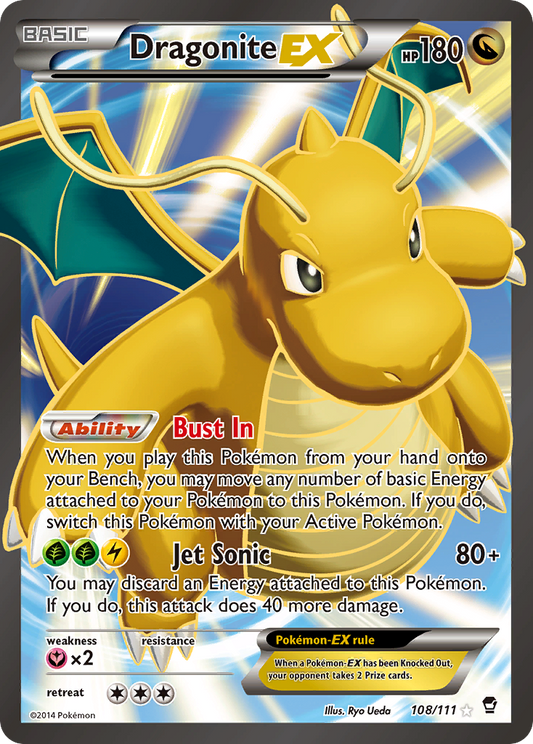 Dragonite-EX – Furious Fists