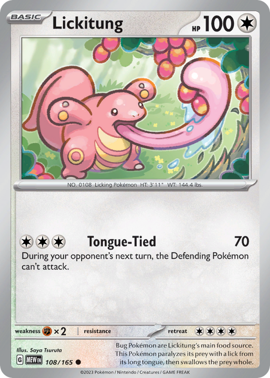 Lickitung – 151