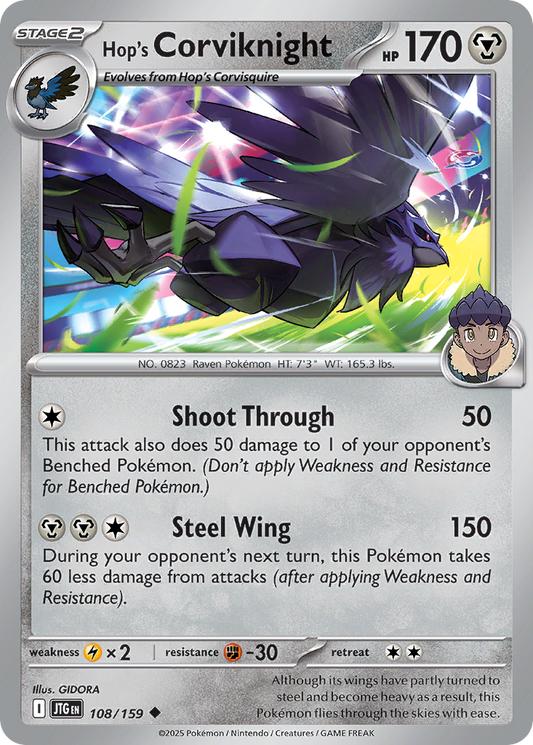 Hop's Corviknight – Journey Together