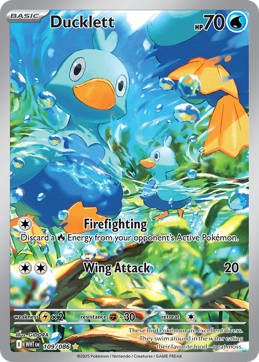 Ducklett – White Flare