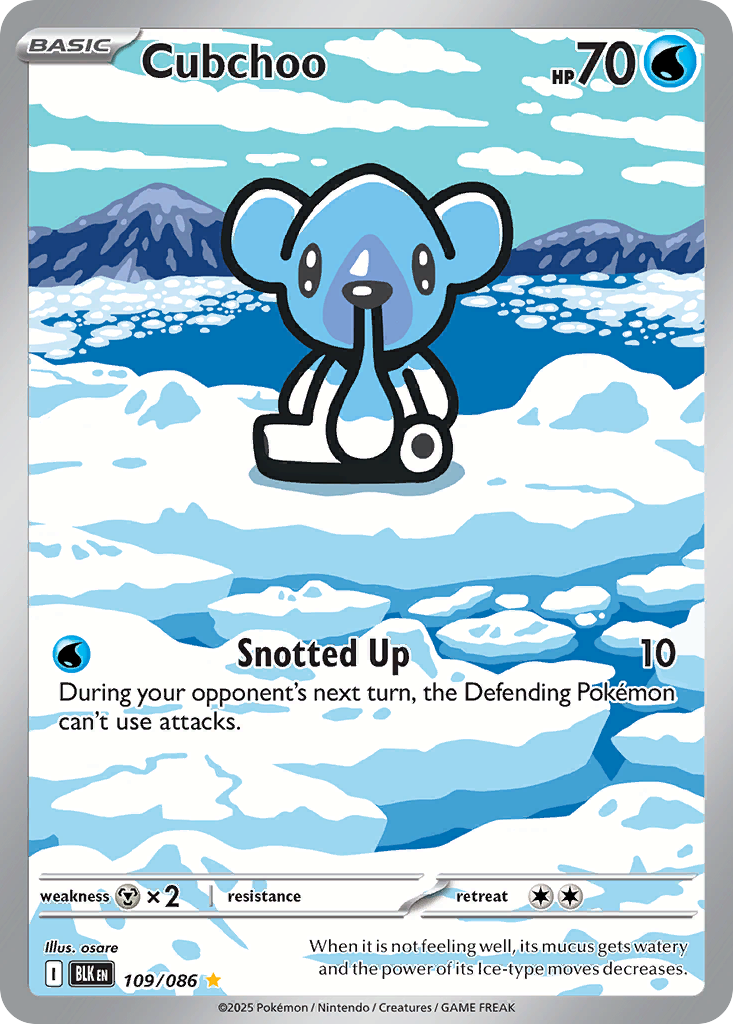 Cubchoo – Black Bolt