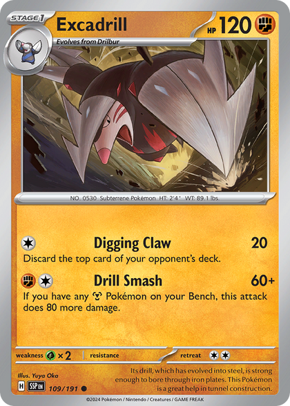Excadrill – Surging Sparks